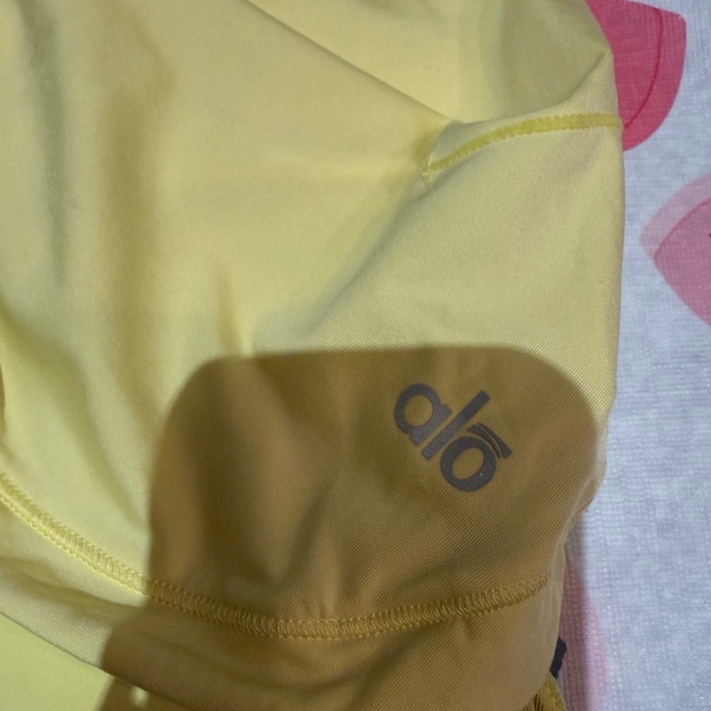 ALO Yoga Vibrant Yellow skort